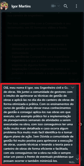 Eng. Igor Martins