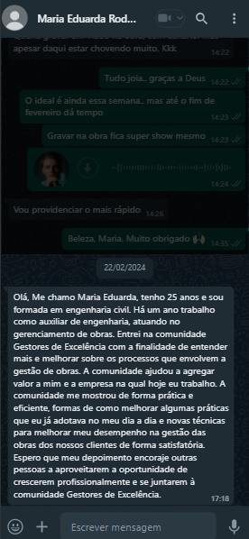 Eng. Maria Eduarda